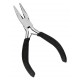 Electronics pliers, long half-round jaws Kraftwerk