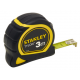 Flessometro bimateriale - 3 mt x 12,7 mm - STANLEY