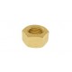 UNI 5587 M16 brass hexagonal nut